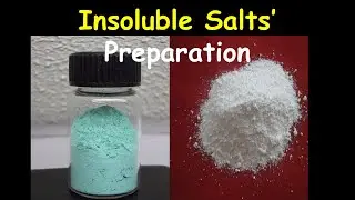 Preparation Of Insoluble Salts