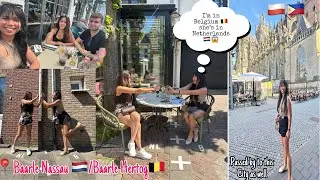 Visited the town with most complicated border in Europe| Baarle Nassau🇳🇱/Hertog🇧🇪 | Panihazelnut