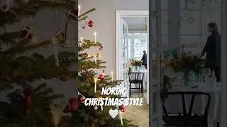 Scandinavian Christmas 🤍 #christmas #interiordesign #scandinavianstyle #nordic #taylorswift #shorts