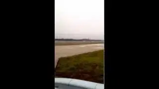 British Airways E190 Departure from London City, Wing and Cabin view