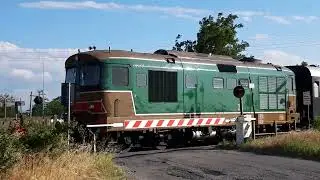 Lomellina Express al passaggio a livello di Cava Carbonara//Historischer Zug//Historic train