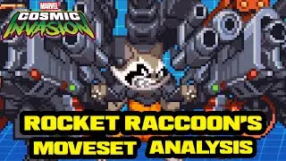 MARVEL Cosmic Invasion - Rocket Raccoon's Moveset