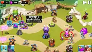 Castle Creeps TD - Chapter 7 Level 28 End Of The Road 3 Stars (Without Sentinel)