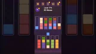 Block King Sort Puzzle Level 171 to Level 180