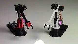 Demos of 3D Printed Arduino Robot Arm: LittleArm