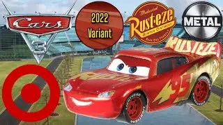 2022 Mattel Disney Pixar Cars Diecast Rust-Eze Racing Center Lightning McQueen