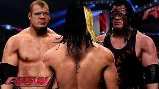 WWE RAW 10/5/15  - Seth Rollins vs Corporate Kane & Demon Kane Match - WWE RAW 2K15