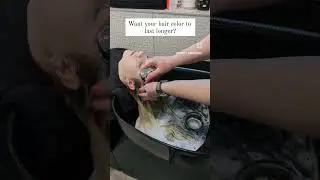 Color safe shampoo! Wash less! Rinse cold! Heat protection! Avoid chlorine!