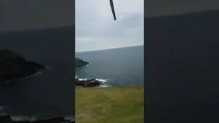 Departure from Old Head Golf Links. Kinsale, Ireland
