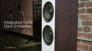 Fluance Ai81 Elite Powered Floorstanding Tower Speakers