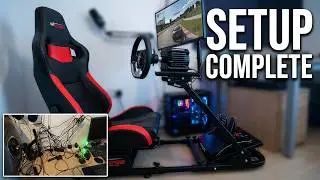 Fanatec DD Pro McLaren GT3 руль GT Omega кокпит настройка SIM-карты игровая комната