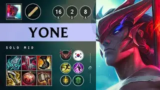 Yone Mid vs Viego - KR Grandmaster Patch 25.17