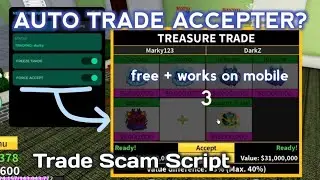 Best trade scam script? has auto acceptor [Completely Free] || Roblox - Bloxfruits 
