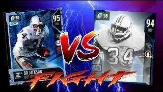 WHO'S THE BEST POWER RB?! BO JACKSON VS EARL CAMPBELL! MADDEN 18 GAMEPLAY MUT ULTIMATE TEAM