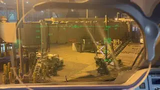 Индикатор на лобовом стекле (HUD) самолета Airbus A350