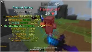 Cheating to Masters Division (Ranked Skywars) - im_william336