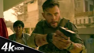 Extraction (Netflix Film) 4K HDR Fight Scenes Breakdown