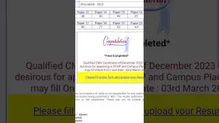 How to check cma final result 2024😱|Cma Final Result 2023🚨|Cma final December 2023 result reactions🎉