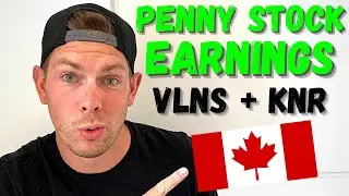 Penny Stock Earnings  | Canadian Stock Market News | Best Upcoming Penny Stocks | VLNS | KNR