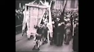Китайский новогодний танец льва, Мотт-стрит, Нью-Йорк, 1930-е годы.