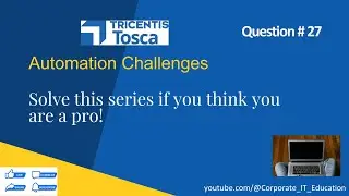 Find the changed cell | TOSCA Obstacles | TOSCA Automation Challenge #27