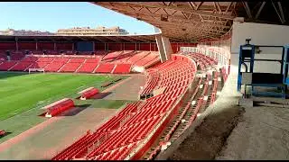 El c&eacute;sped del Power Horse Stadium, cada d&iacute;a mejor
