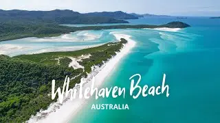 WHITEHAVEN BEACH - Australia Drone 4K UHD 🏝☀️