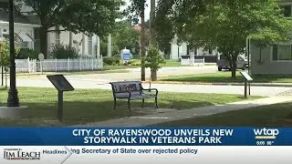 Ravenswood StoryWalk unveiled in Veteran's Park