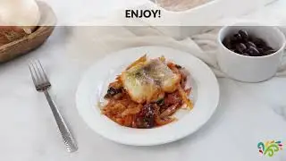 Baked Cod with Fennel & Tomato Sauce