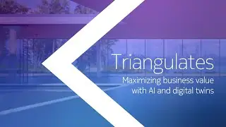 Triangulates &ndash; Maximizing business value with AI and digital twins