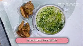 Vellutata di porri, patate e nocciole - È sempre mezzogiorno 15/01/2025