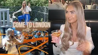 SPEND THE WEEKEND IN LONDON WITH ME | BAE'S BIRTHDAY, FOOD, CABLE CARS, BIKES & COCKTAILSSS