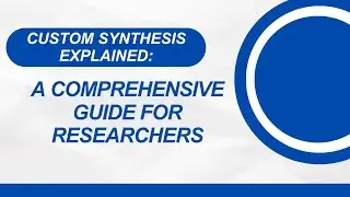What is Custom Synthesis? A Comprehensive Guide for Researchers