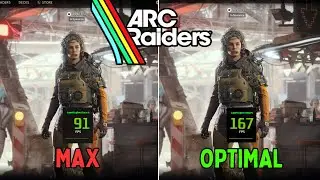 ARC Raiders - Graphics Settings Compare | Max vs Optimized FPS [1440p]