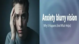 Anxiety Blurry Vision: Why It Happens & 5 Proven Ways to Fix It