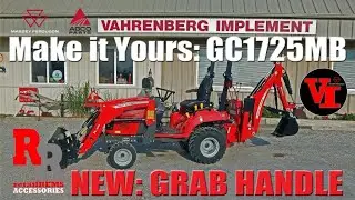 Make it Yours: Massey Ferguson GC1725MB Sub-Compact Tractor with retailREMS New Grab Handle