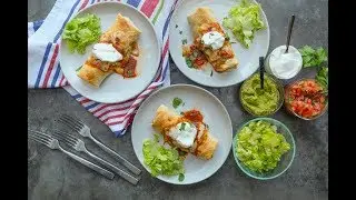 Chimichangas from One Potato Box