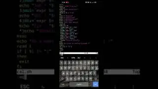 Shell Script To Design Arithmetic Calculator || In Termux || By R-Tech #shorts #shortsviral