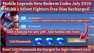 Legit! 100% working Mobile Legends New Redeem Codes July 6, 2026 MLBB Redeem Codes for Everyone!