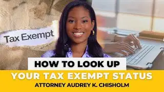 How To Look Up Your Tax Exempt Status