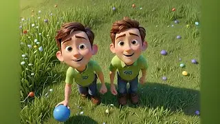 Four Bouncy Balls Know Big and Small | Size Comparison Song | Nursery Rhymes and Learning Songs