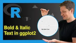 Add Bold & Italic Text to ggplot2 Plot in R (Example) | Annotate to Graph | Change fontface & parse