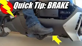 Ryker Quick Tip: Adjust Brake Pedal Height | Foot Peg | Can-Am