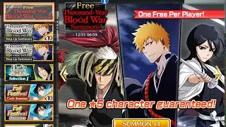 Bleach Brave Souls - Free Thousand-Year Blood War Summons (main)