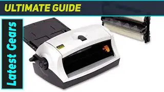 Heat Free Laminator 8-1/2 Wide: The Best for Thick Documents & Crafts!