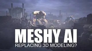 Meshy AI - Replacing 3D Modeling?