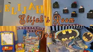 TODDLER ROOM TOUR | BATMAN EDITION ✨#smallyoutuber #ontheroadto100subcribers