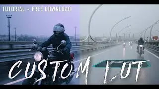 Learn to create custom Color Lookup Tables ( LUT ) in Photoshop || Photoshop Tutorial in English