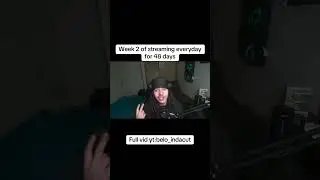 Week 2 Of Streaming Everyday | full vid yt:belo_indacut #streamer #stream #twitch #twitchstreamer