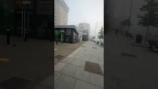 Early Wednesday Morning In Foggy Feltham High Street View London UK 🇬🇧